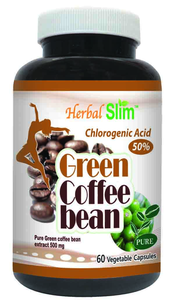 HerbalSlim GREEN COFFEE BEAN (50% CHLOROGENIC ACID)